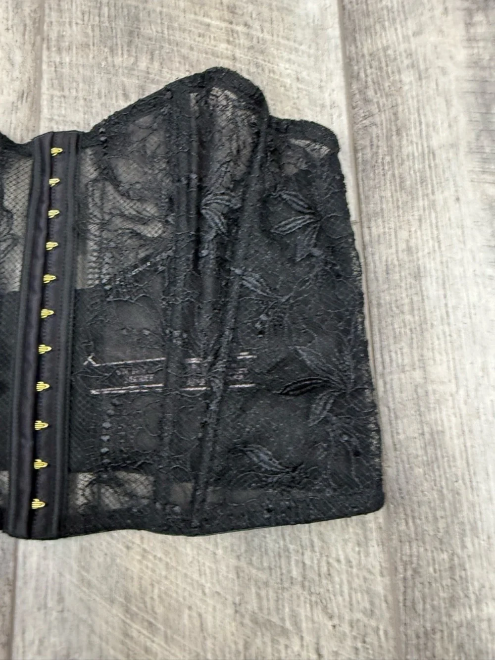 VS‎ Black Lace Bustier Bra Top